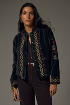 Maison Hotel Minotaure Breton Jade Green Jacket 16004, styled