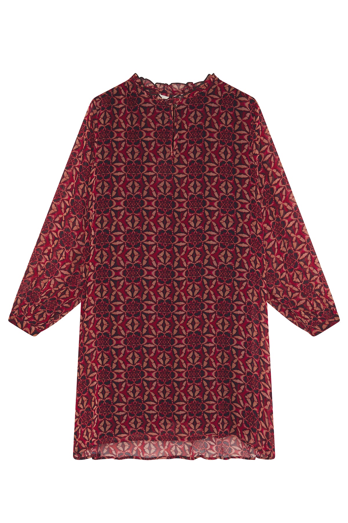 Maison Hotel Saffron Echoes Lily Quartz Red Dress 15966, packshot