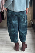 Mama B Bianco PR ATLA Atlantic Blue Trousers, back view