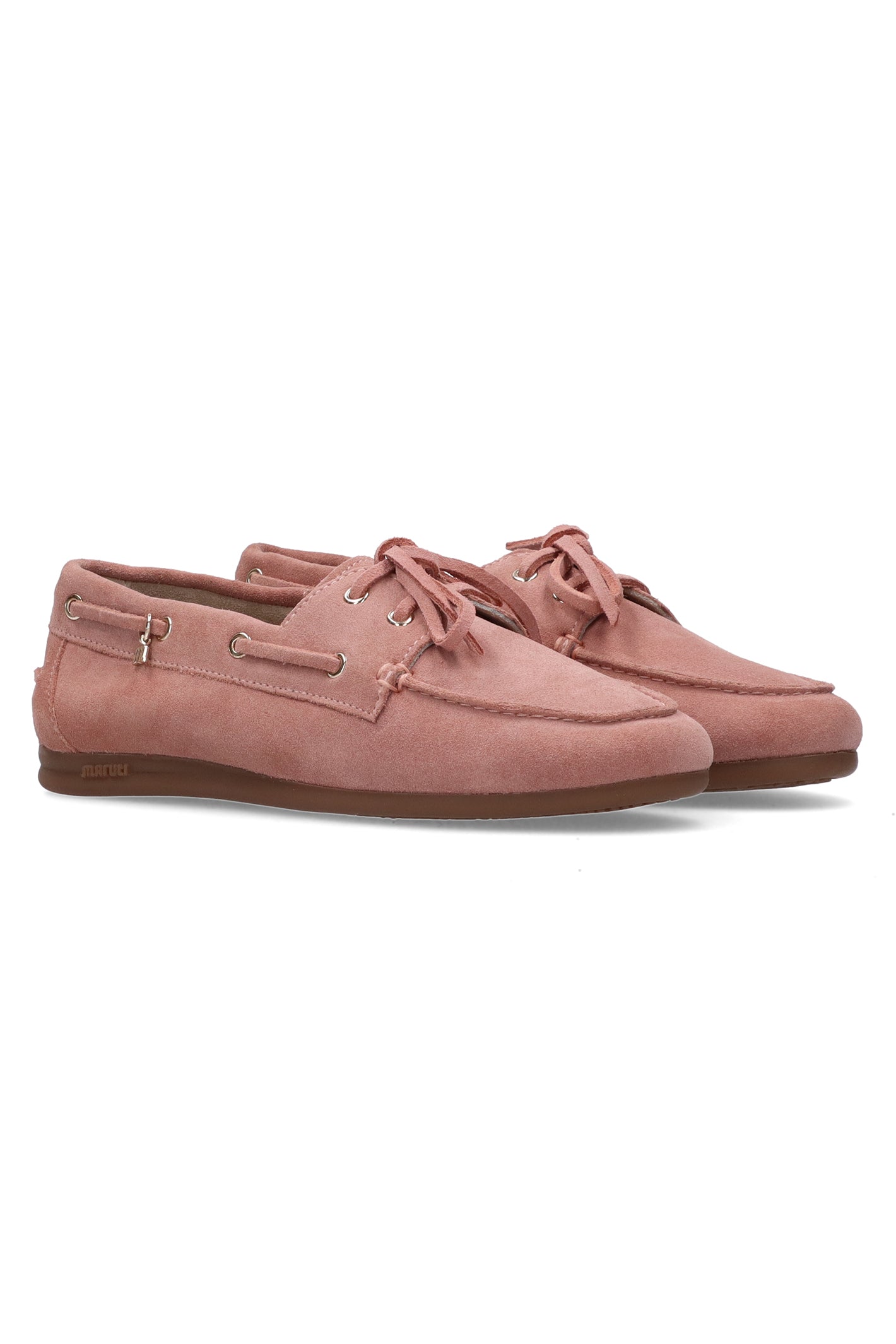 Maruti Eliza Old Pink Suede Moccasin Shoes 66.1883.01-J20
