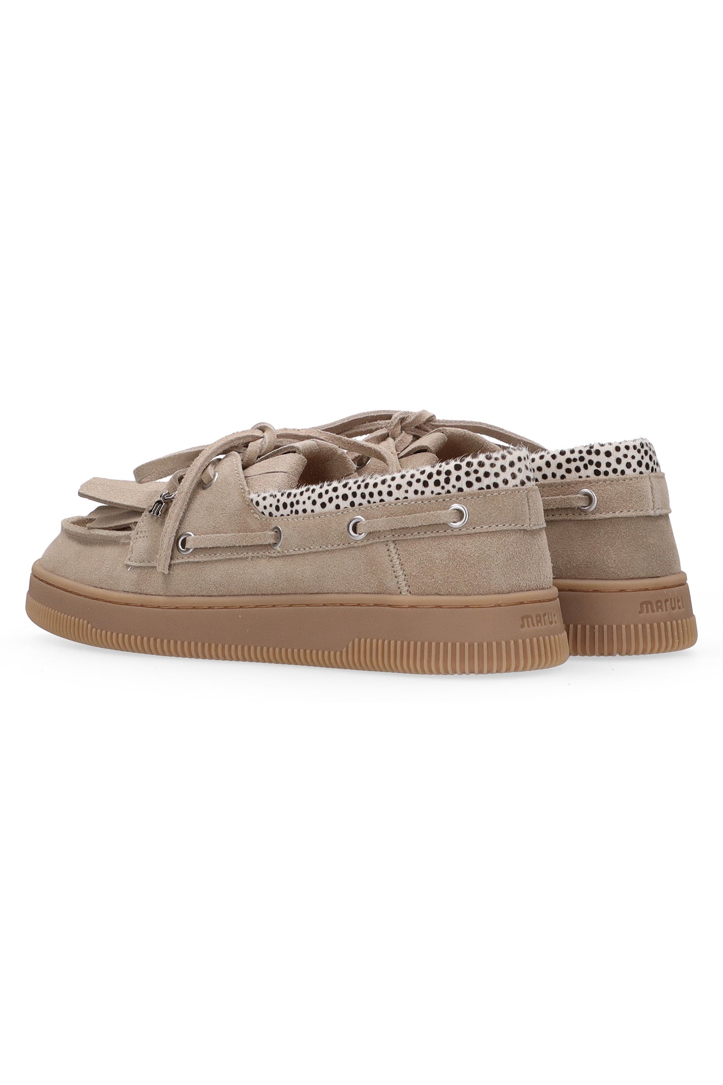 Maruti Shelby Sand Suede Moccasin Shoes 66.1891.01-D69