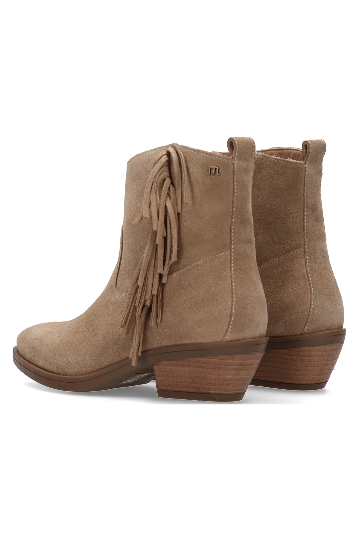 Maruti Tonny Beige Suede Ankle Boots 66.1899.01-U00