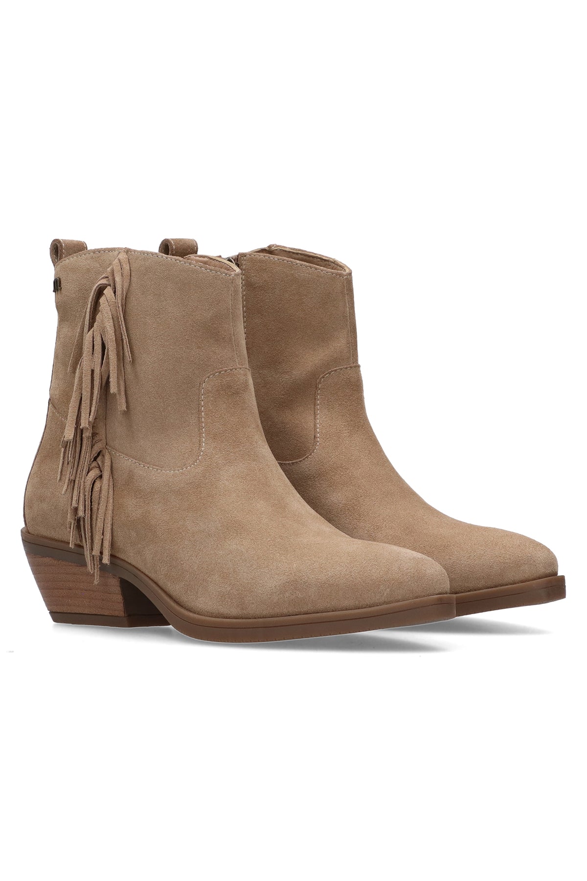 Maruti Tonny Beige Suede Ankle Boots 66.1899.01-U00