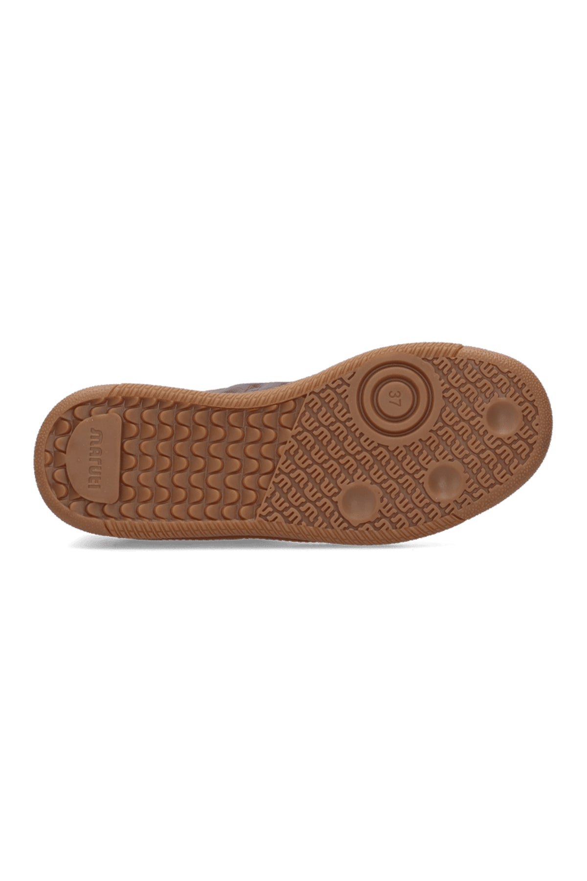 Maruti YALE Brown Croco Trainers 66.1844.01, sole view