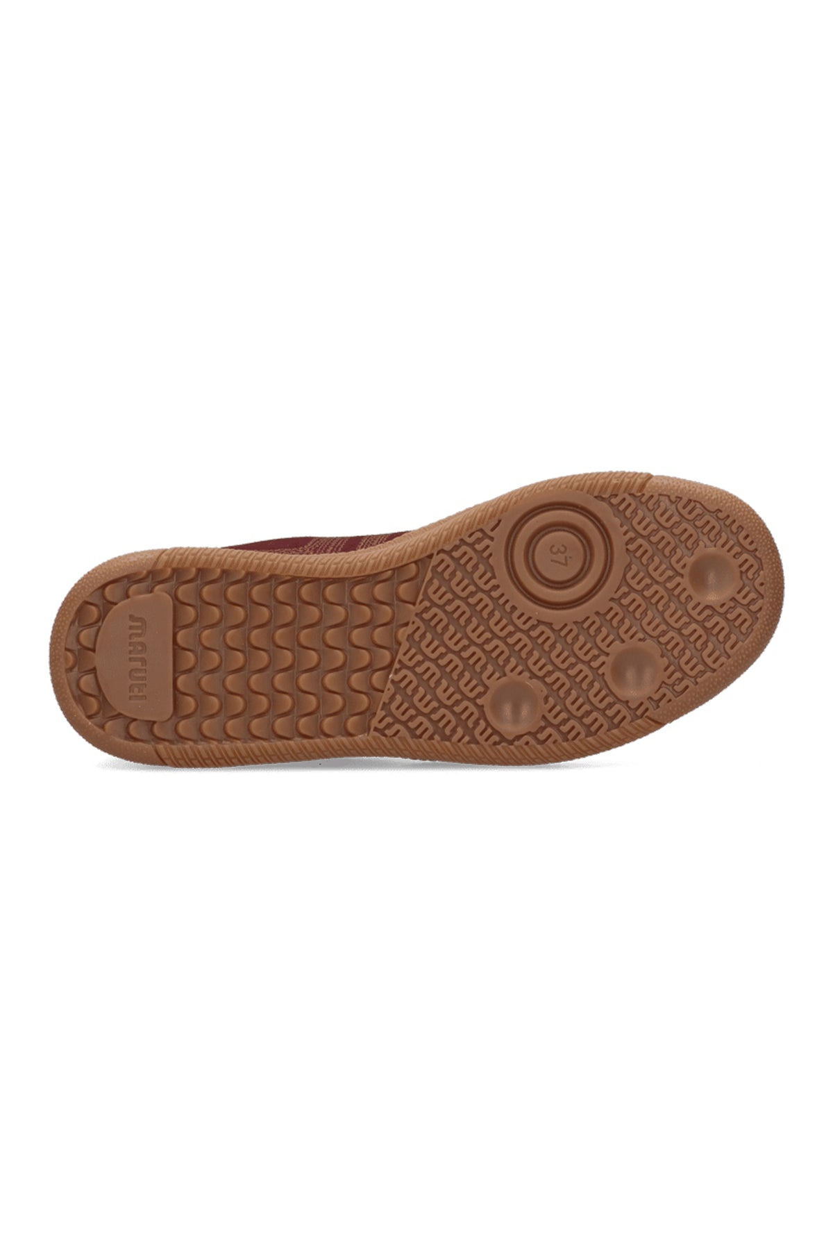 Maruti YALE Burgundy Bordo Trainers 66.1844.05, sole view