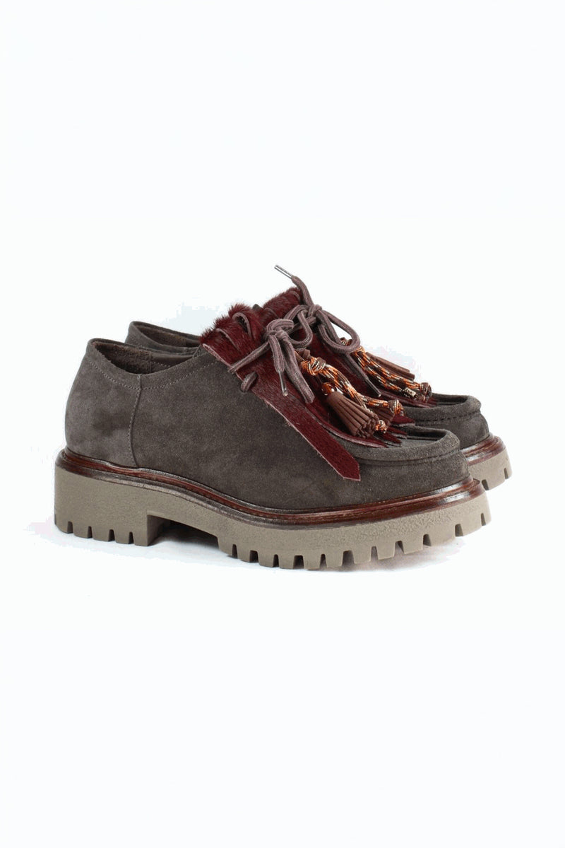 Meline Malaga Carbon Grey Edge Shoes 50 FR-OM, pair view