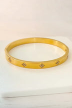Misgraceful Clover Gold Bracelet Bangle, packshot