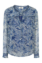 Moliin Mackenzie Blue Floral Print Blouse 2613237