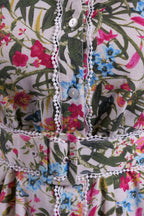 New Day Originals Sydney Botanical Print Cotton Shirt Dress