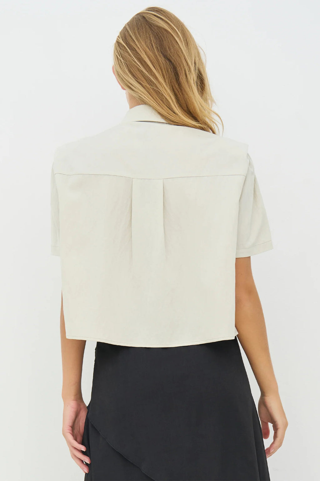 Nu Denmark Cansu Bone Beige Bolero Jacket 8732-35 112