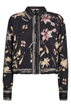 Nu Denmark Cara Black Mix Print Shirt 8746-40 000