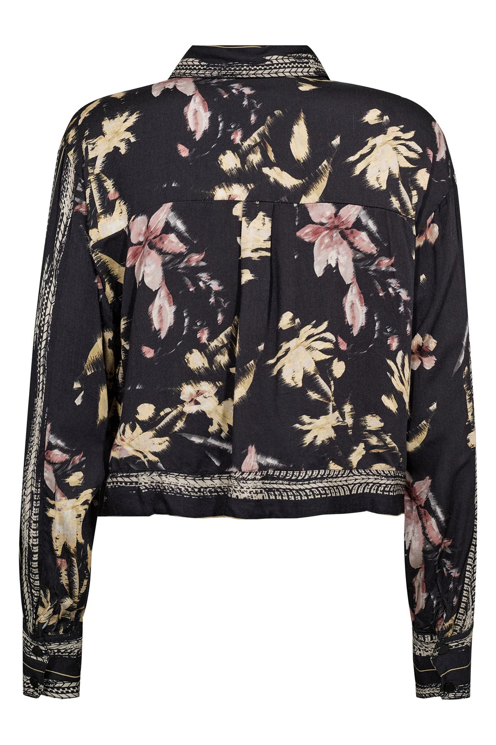 Nu Denmark Cara Black Mix Print Shirt 8746-40 000