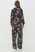 Nu Denmark Cara Black Mix Print Shirt 8746-40 000