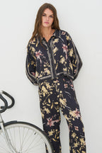 Nu Denmark Cara Black Mix Print Shirt 8746-40 000