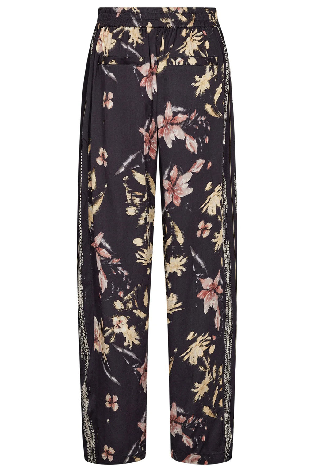 Nu Denmark Cara Black Mix Print Trousers 8746-10 000