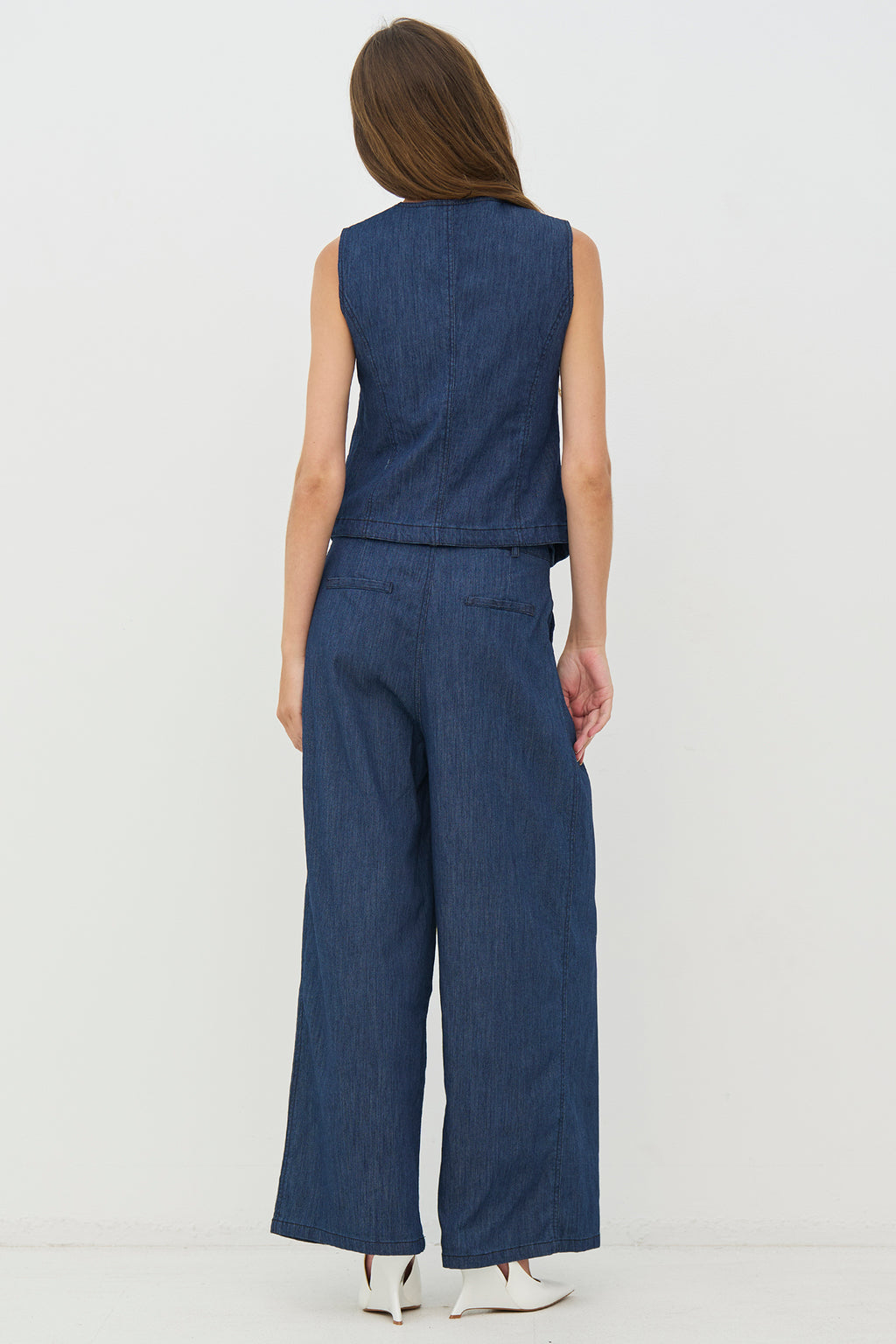 Nu Denmark Carlene Denim Blue Trousers 8727-10 481