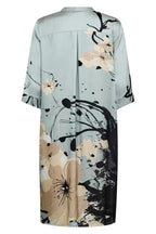 Nu Denmark Cilje Blue Mint Mix Print Tunic Dress 01-26 303