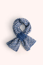 Powder Agatha Denim Mix Blue Scarf AGA2, front view