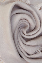 Powder Emily Cream Beige Scarf EMI5, fabric detail