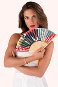 Powder FAN27 Exotic Leaves Fan