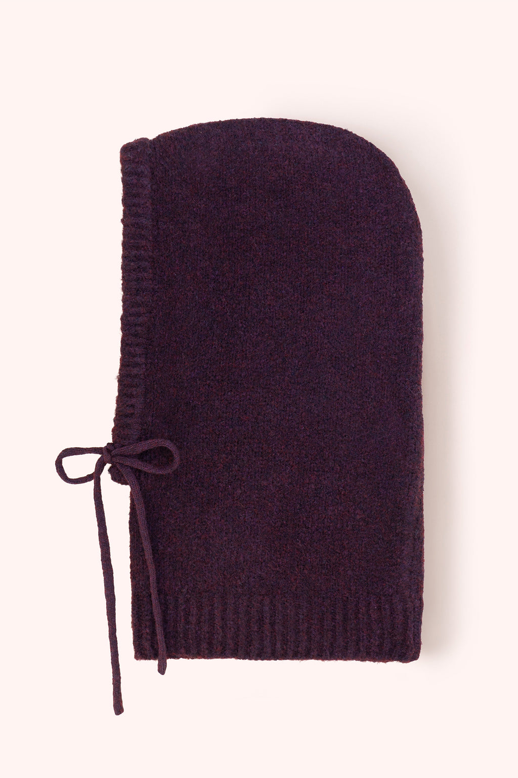 Powder Helga Damson Purple Snood HEL9, front view