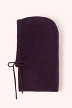 Powder Helga Damson Purple Snood HEL9, front view