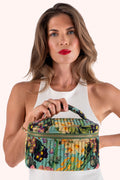 Powder QVC1 Quilted Velvet Vanity Case