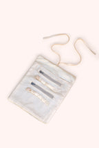 Powder Tulip Multicolour Jewellery Roll JRO9, open with compartments