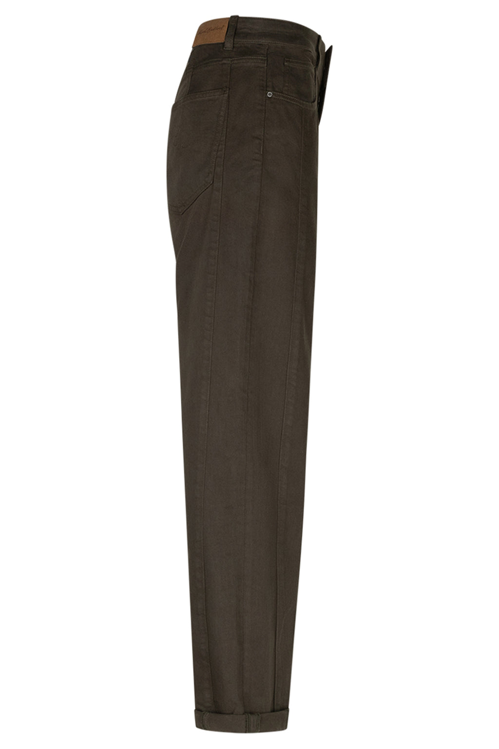 Red Button Caitlina side patch dark green trousers at OSO Boutique