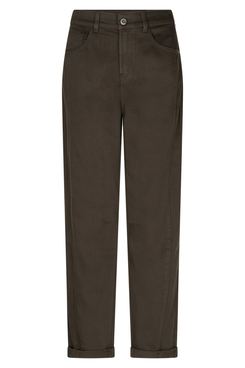 Red Button Caitlina side patch dark green trousers at OSO Boutique