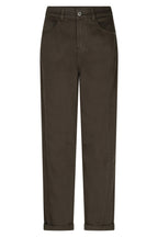 Red Button Caitlina side patch dark green trousers at OSO Boutique
