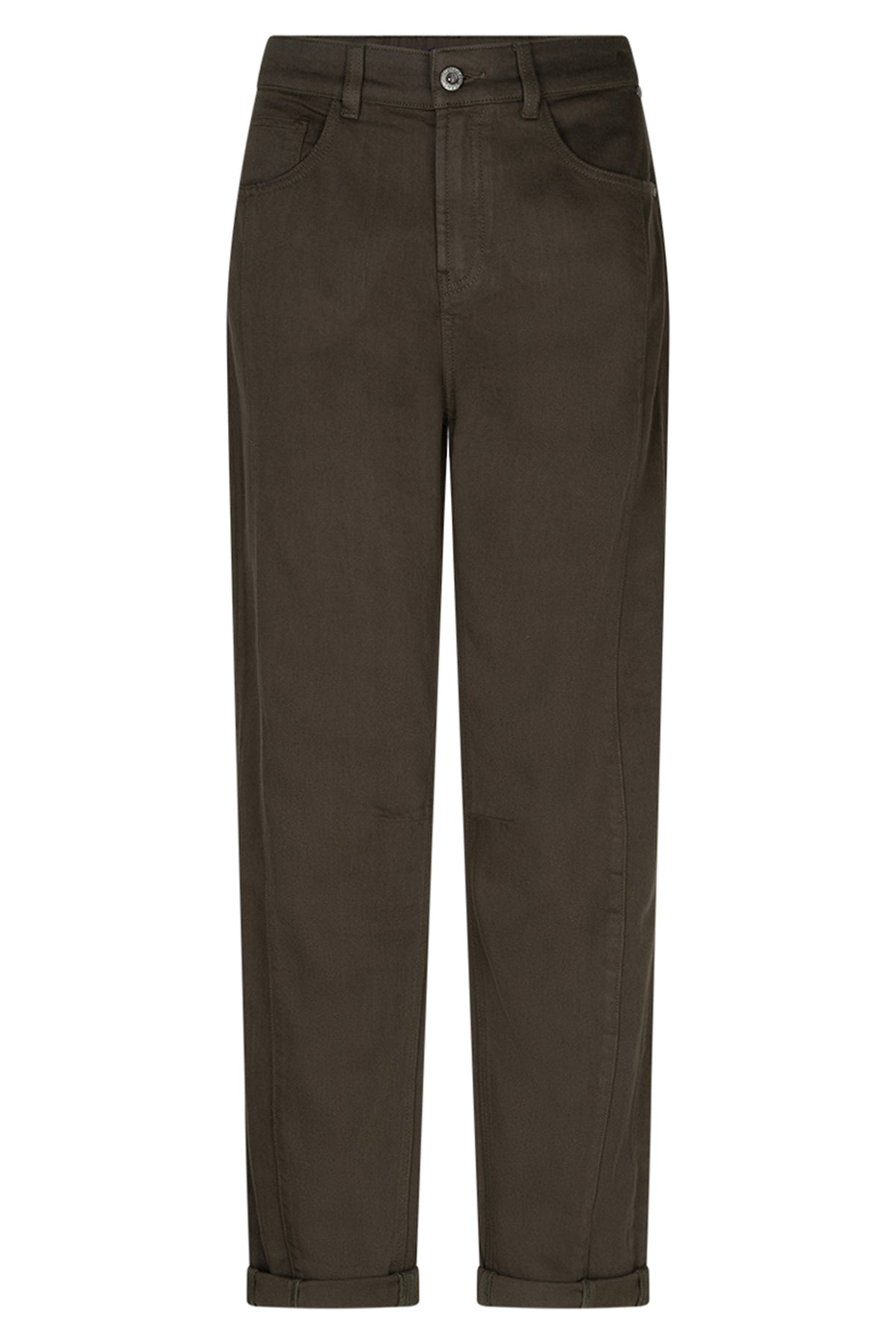 Red Button Caitlina side patch dark green trousers at OSO Boutique