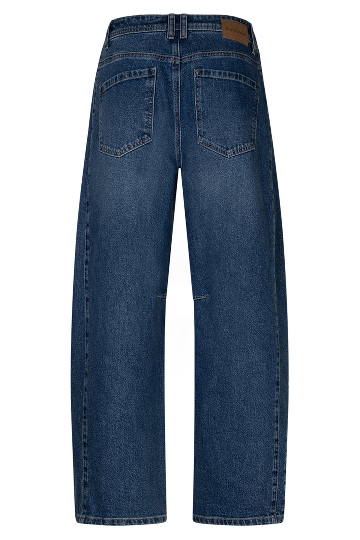Red Button Cayla mid stone used barrel jeans at OSO Boutique