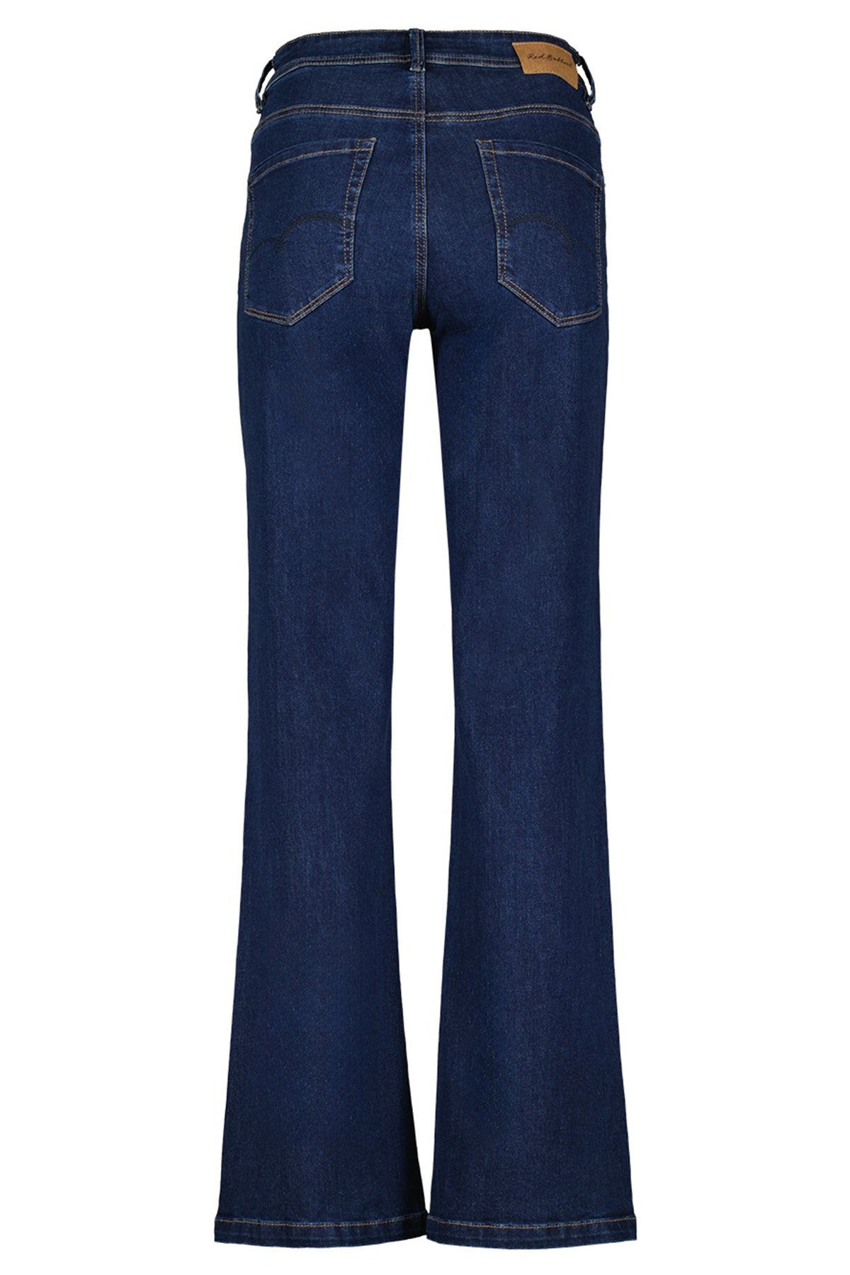 Red Button Colette Dark Blue Jeans SRB4334, back packshot showing the patch pockets