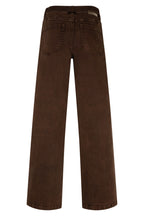 Red Button Colette coffee brown belted trousers at OSO Boutique