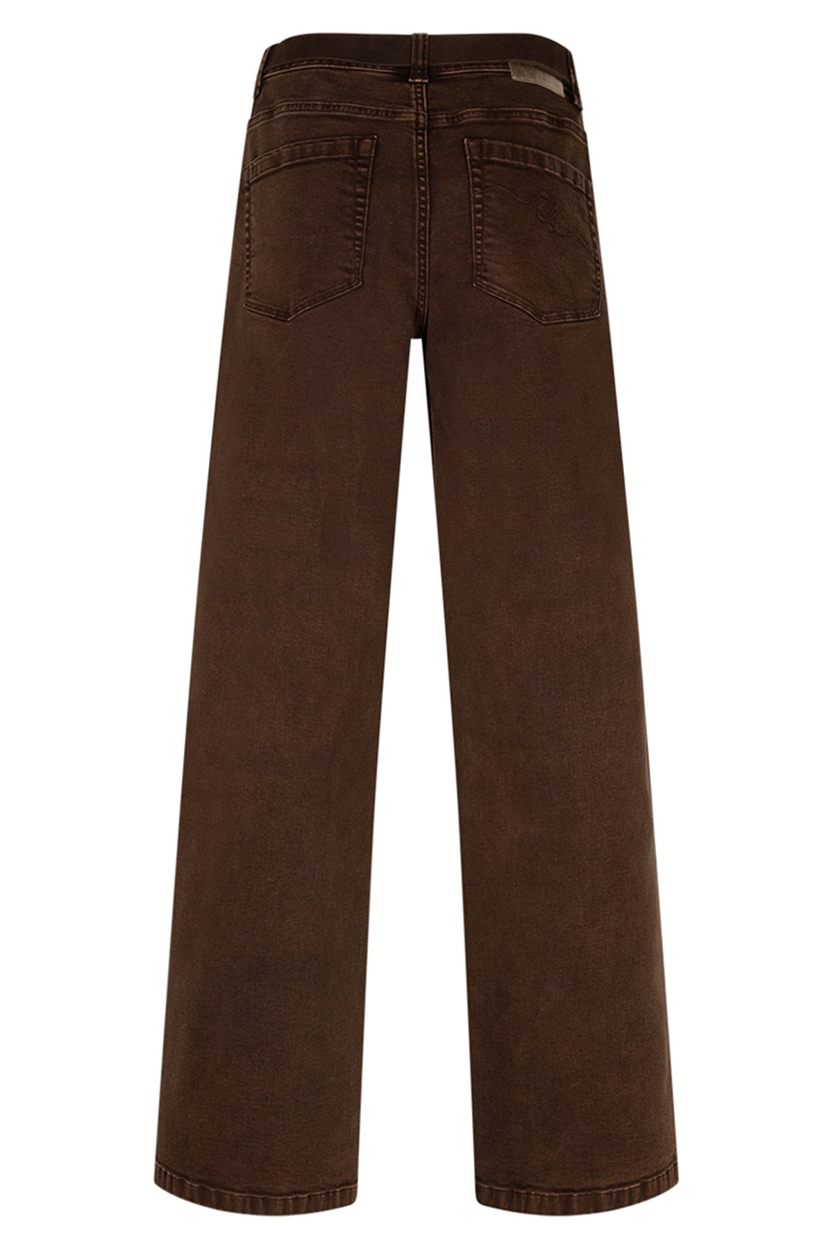 Red Button Colette coffee brown belted trousers at OSO Boutique