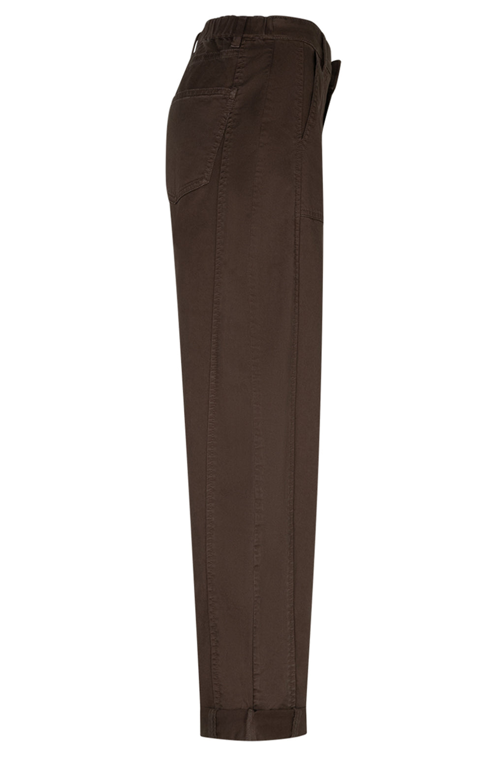 Red Button Margot mud brown fine twill trousers at OSO Boutique