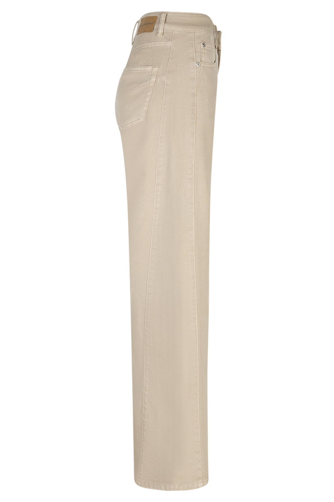 Red Button SRB4752A Claudette Pebble Slanted Seams Twill Trousers