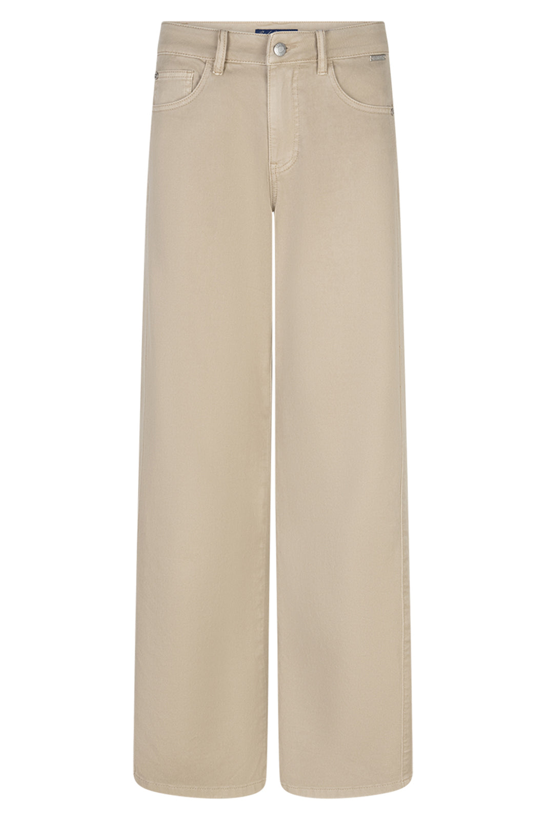 Red Button SRB4752A Claudette Pebble Slanted Seams Twill Trousers