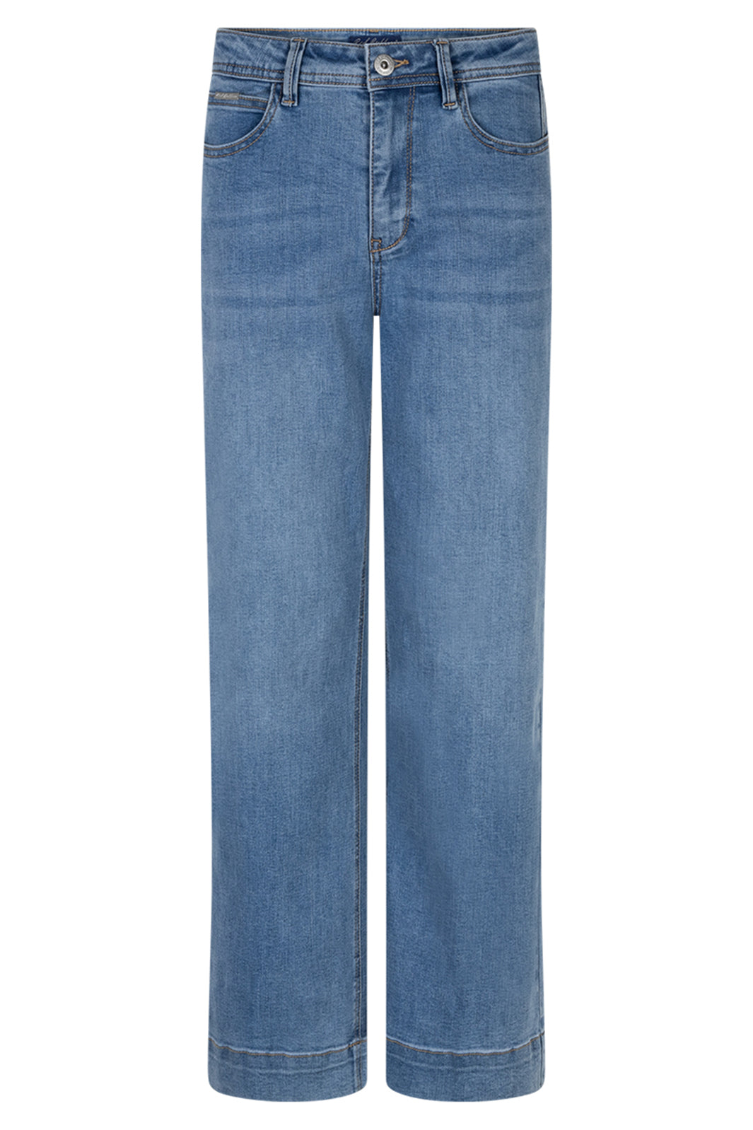 Red Button SRB4760 Conny Midstone Blue Pressed Crease Jeans