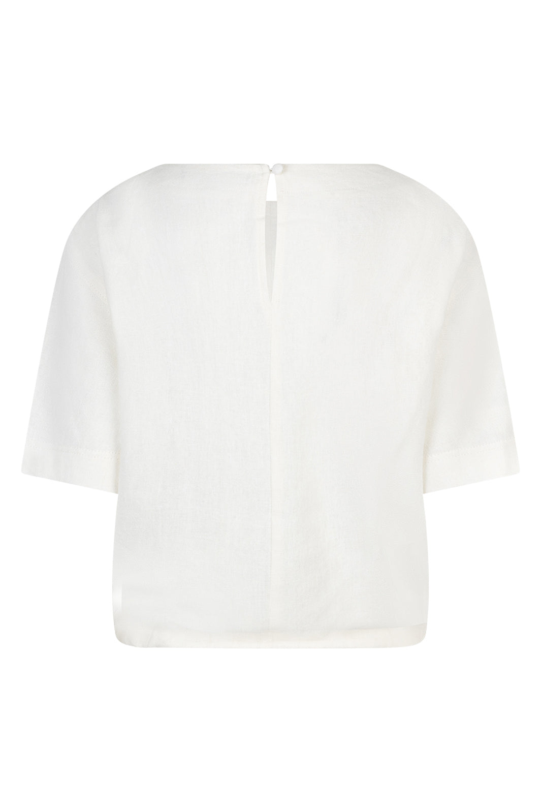 Red Button SRB4863A Skyler Off White Linen Blend Top