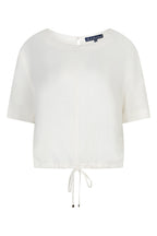 Red Button SRB4863A Skyler Off White Linen Blend Top
