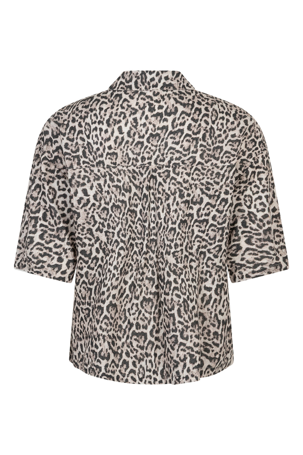 Red Button SRB4864 Nora Pebble Leopard Print Linen Blouse