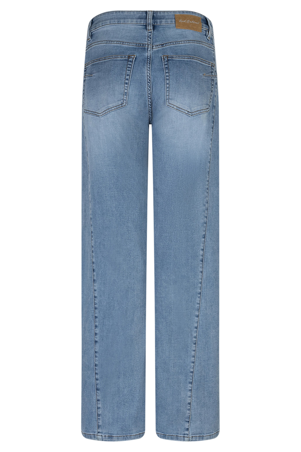 Red Button SRB4907 Light Blue Claudette Slanted Seam Jeans