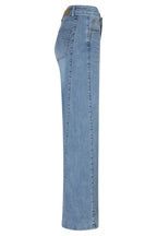 Red Button SRB4907 Light Blue Claudette Slanted Seam Jeans
