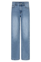 Red Button SRB4907 Light Blue Claudette Slanted Seam Jeans