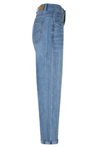 Red Button SRB4911 Caitlina Mid Stone Blue Sidepatch Jeans