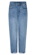 Red Button SRB4911 Caitlina Mid Stone Blue Sidepatch Jeans