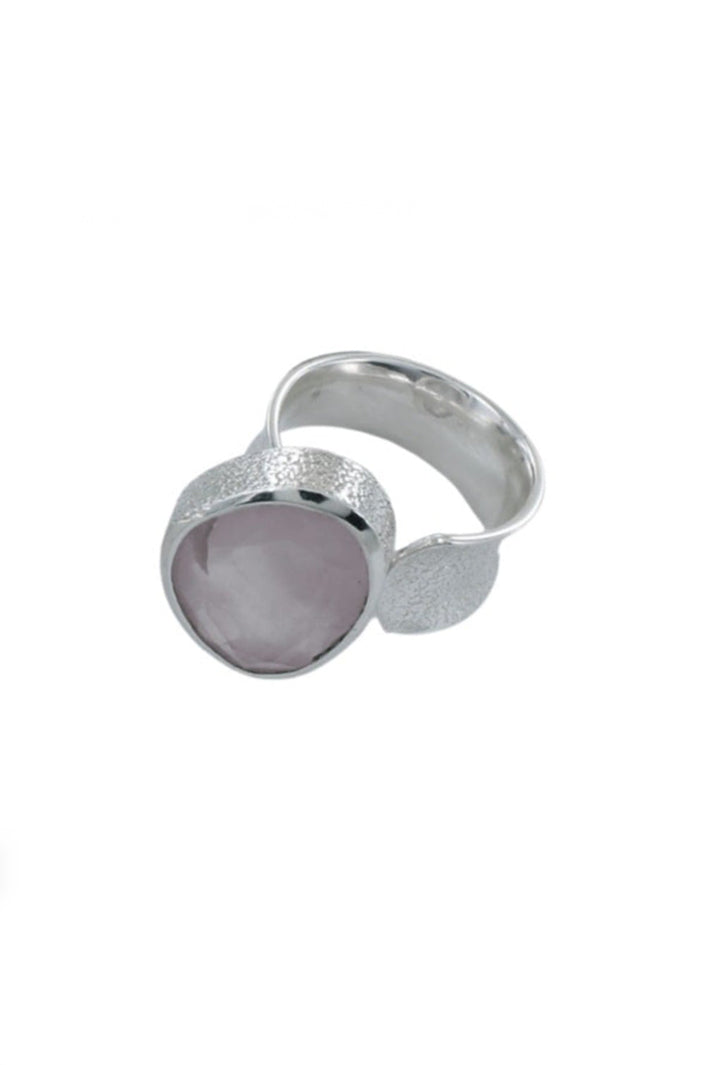Reeves & Reeves Maharani Rose Quartz Pink Ring CR04, packshot