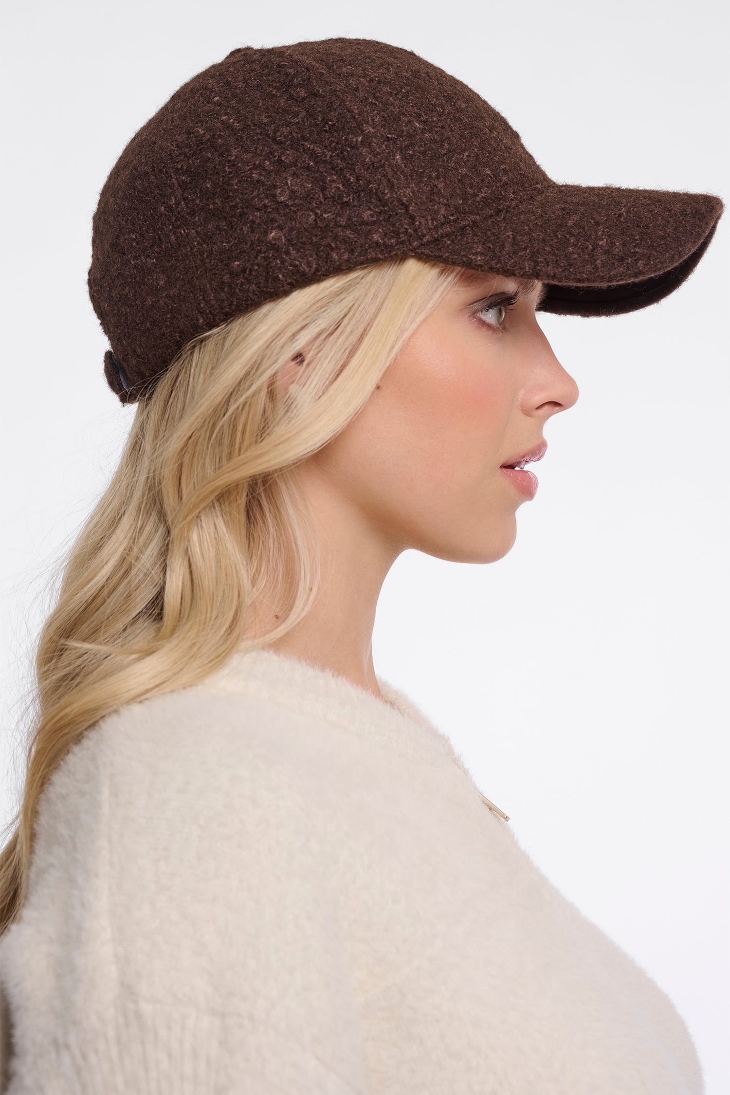 Rino and Pelle Scala dark brown cap at OSO Boutique